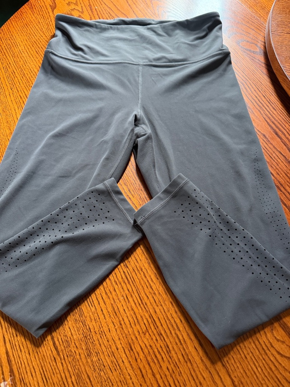 Athleta Elation Laser-Cut High-Rise 7/8 Leggings